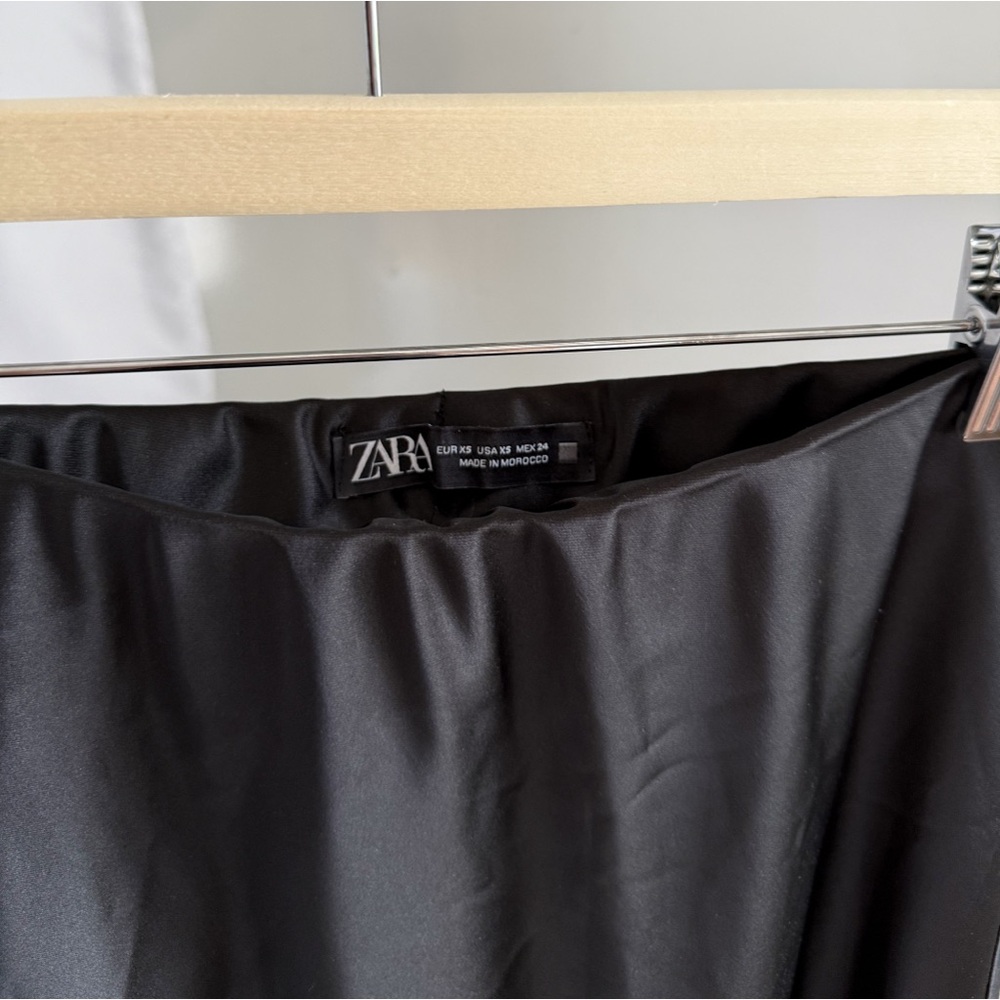 SOLD Zara satin maxi skirt - Picture 2 of 8